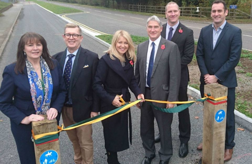 Esther McVey MP in Tatton Constituency