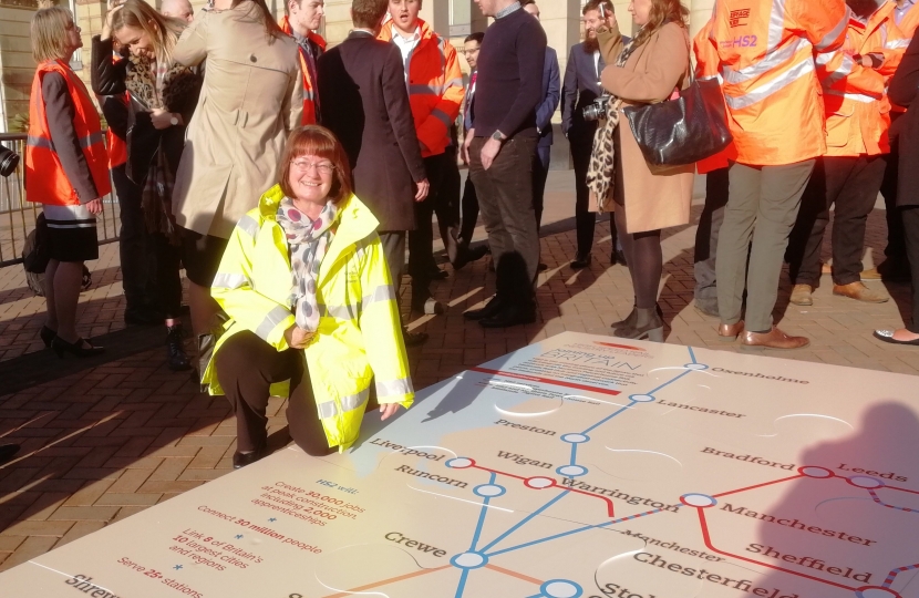 Cllr Janet Clowes & the HS2 joining Up Britain Jigsaw