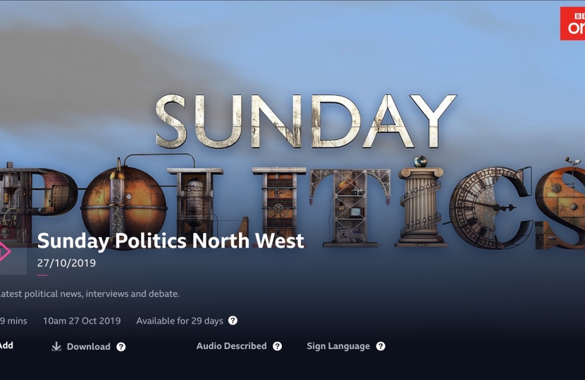 BBC Sunday Politics Info for iplayer
