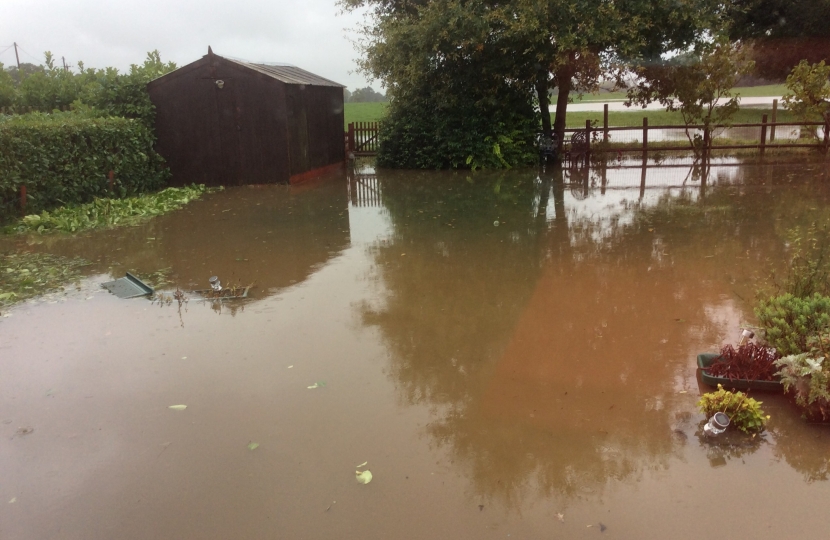 Flooding at Mill Lane End, Den Lane 11.2019