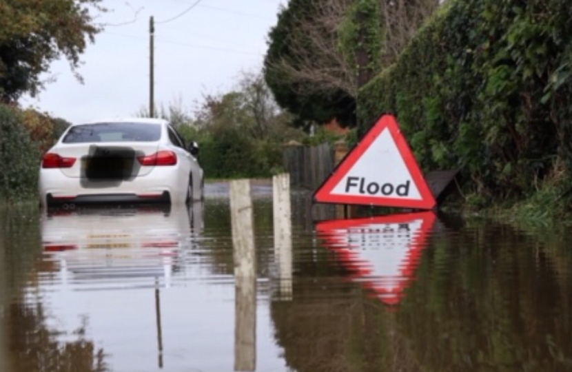 Flooding on Mill Lane, Blakenhall 11.2019