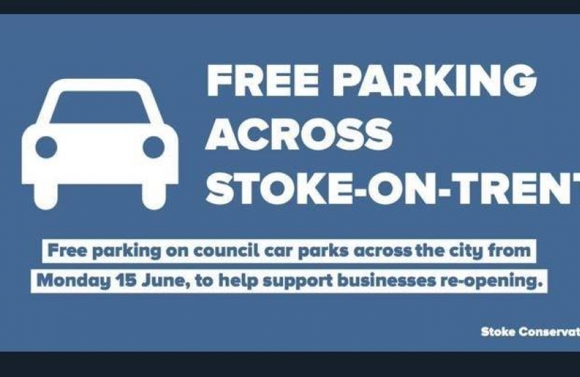 Stoke on Trent maintain free car parking