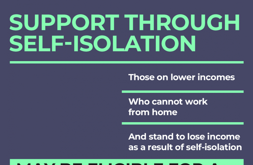 Self-Isolation Support